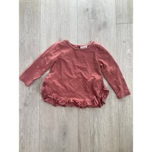 Savannah Mauve Toddler Pullover Tunic Top, Size 18M